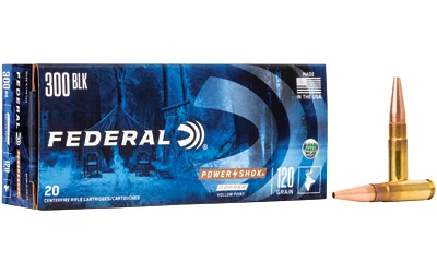 eral Power-Shok 300 AAC Blackout 120gr HP 20rd Ammo