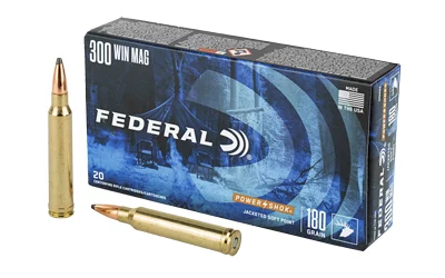 Federal Power-Shok 300 Win Mag 180gr Jacketed Soft Point 20-round box