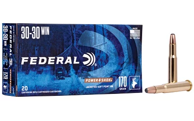 Federal Power-Shok .30-30 Win 170gr Jacketed Soft Point 20rd Box