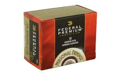 Federal Premium Hydra-Shok .38 Special +P 129gr JHP 20-round box product image