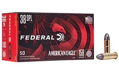 Federal American Eagle .38 Special 158gr LRN 50rd box product image