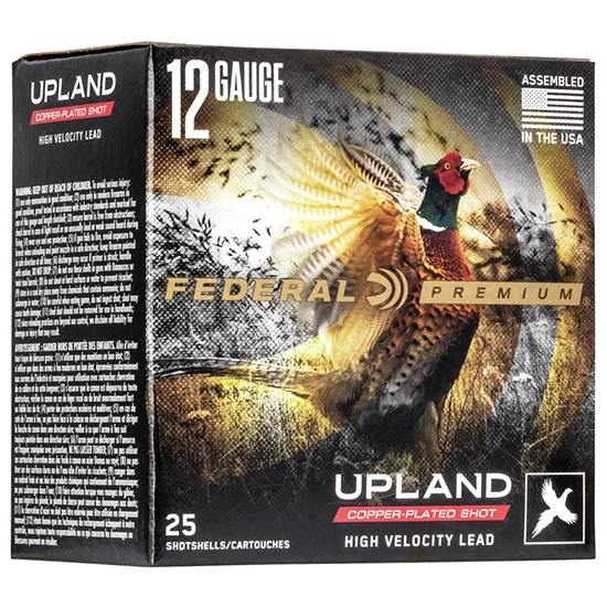 Box of Federal Premium Wing-Shok High-Velocity 12ga 2.75in 1-1/8oz #4 shotshells