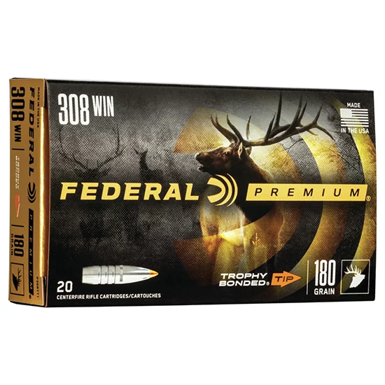 Federal Premium .308 Win 180 Gr TBT 20 Rd Box eral Premium .308 Win 180 Gr TBT 20 Rd Box Ammo