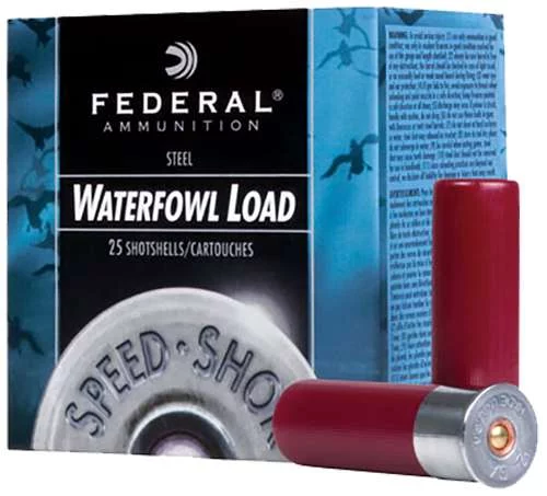 Federal Speed-Shok 20ga 2.75in 3/4 oz #6 steel shotshells 25/box product image