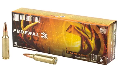 Federal Fusion .300 WSM 180 gr Bonded Soft Point 20 rd box