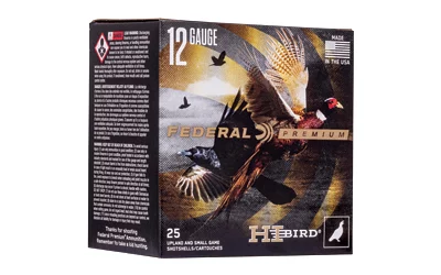 Federal Hi-Bird 12 gauge 2.75 inch 1-1/4 oz No. 5 shot 25 count box