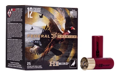 Federal Hi-Bird 12 gauge 2.75" 1-1/4 oz #6 lead shot 25-count box