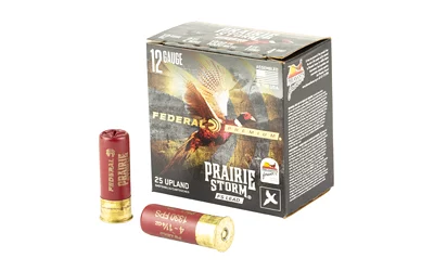 Federal Prairie Storm FS Lead 12ga 2-3/4in 1 1/4 Oz #4 25rd eral Prairie Storm FS Lead 12ga 2-3/4in 1 1/4 Oz #4 25rd Ammo