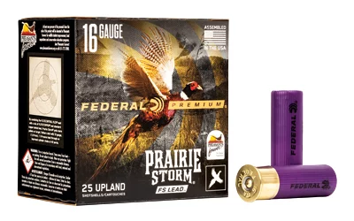 eral Premium Prairie Storm FS 16ga 2.75in 6 Shot 25rd Ammo