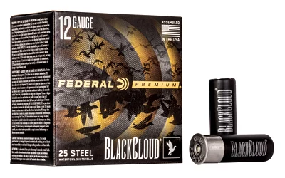 Federal Black Cloud FS Steel 12ga 2.75in 1-1/8oz #2 shot 25rd box