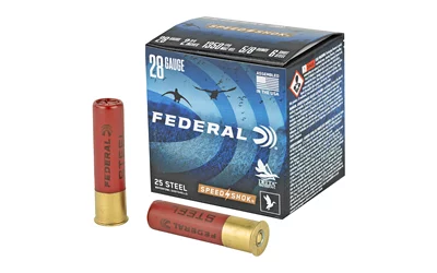 Federal Speed-Shok 28 Gauge 2-3/4 5/8oz #6 25rd eral Speed-Shok 28 Gauge 2-3/4 5/8oz #6 25rd Ammo