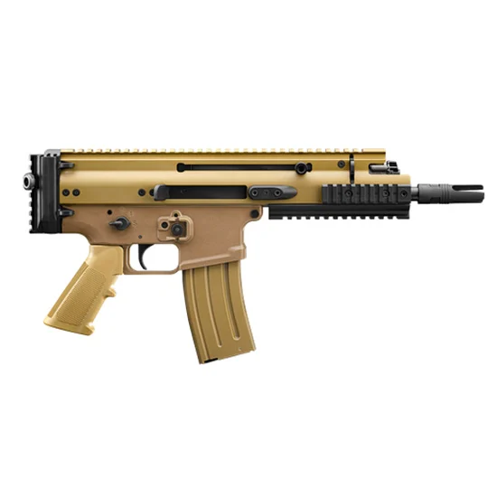 FN SCAR 15P VPR 5.56 7.5-inch FDE pistol side view
