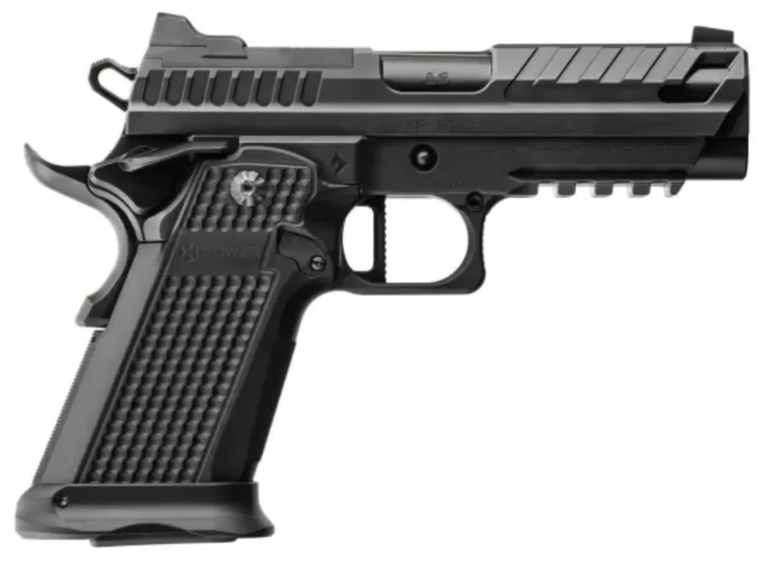 Fusion Firearms XP PRO 9mm 4 inch 10rd black 1911-style pistol with optic plate and two magazines