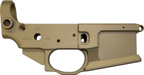 Franklin Armory Libertas built lower receiver Desert finish machined from 7075 T6 aluminum