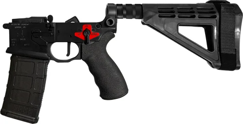 Franklin Armory Salus Built binary-equipped AR lower receiver, black finish