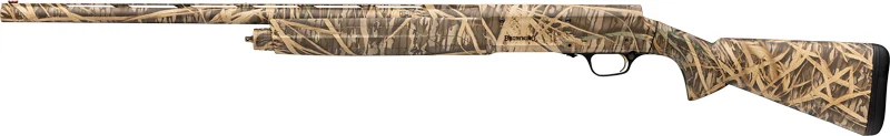 Browning A5 12ga 26in Mossy Oak Shadowgrass semi-auto shotgun side view