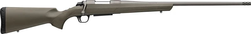 Browning AB3 7mm Remington Magnum rifle with OD Green composite stock and Tungsten Cerakote finish