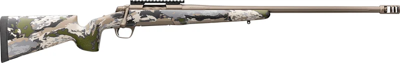 Browning X-Bolt 2 Canyon McMillan 7mm PRC 26in rifle, Smoked Bronze Cerakote with McMillan camo composite stock