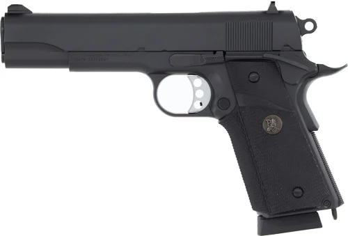 SDS MAC 1911 MEUSOC .45 ACP 5 inch black pistol with Pachmayr grips