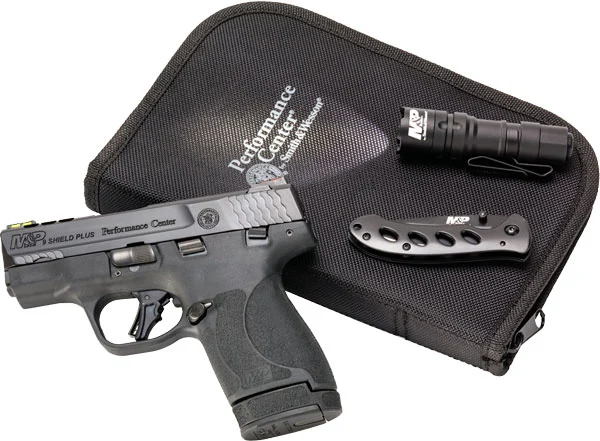 Smith & Wesson Performance Center M&P Shield Plus 9mm 3.1 inch ported pistol with EDC kit