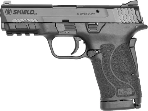 Smith & Wesson M&P Shield EZ .30 Super Carry 3.675in matte black polymer frame
