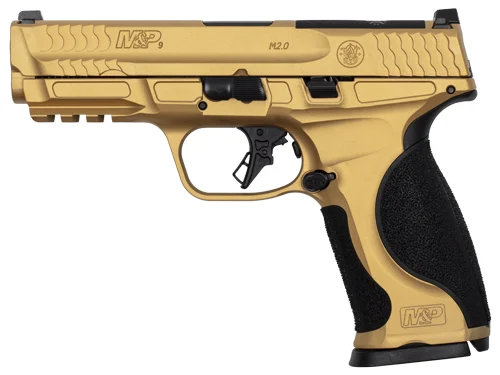 Smith & Wesson M&P9 M2.0 Metal 9mm 4.25 inch 17-shot Gold Cerakote