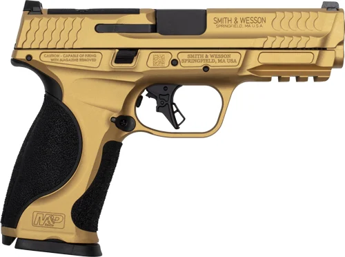 Smith & Wesson M&P9 M2.0 Metal 9mm 4.25 inch 17-shot Gold Cerakote