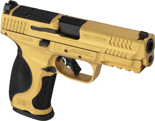 Smith & Wesson M&P9 M2.0 Metal 9mm 4.25 inch 17-shot Gold Cerakote