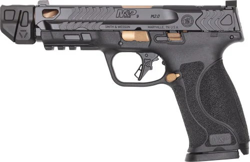 S&W PC M&P9 M2.0 9MM OR TS - 4.25 BLK FR/COPPER PVD BL TALO - Image 2