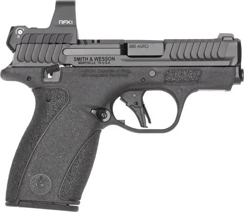 Smith & Wesson Bodyguard 2.0 .380 ACP with Viridian RFX1 reflex sight, 2.75-inch barrel, black