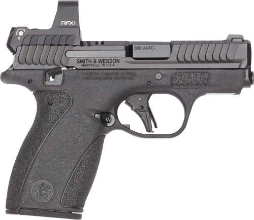 Smith & Wesson Bodyguard 2.0 with Viridian RFX1 green-dot optic, .380 ACP, 2.75 inch barrel, black