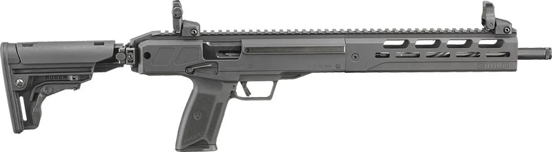 Ruger LC Carbine 5.7x28mm 16.25 inch fluted nitride barrel black anodized M-LOK