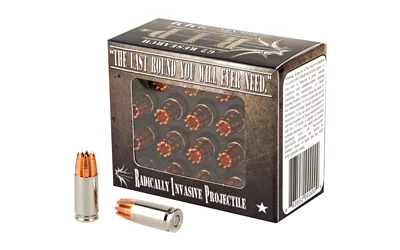 G2 Research R.I.P. 9mm 92 gr Fracturing Hollow Point ammunition box
