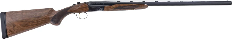 AKKAR High Noon Elite 12ga 28-inch blued field shotgun with walnut stock