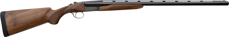 AKKAR High Noon 20 Gauge 28-inch side-by-side shotgun with walnut stock
