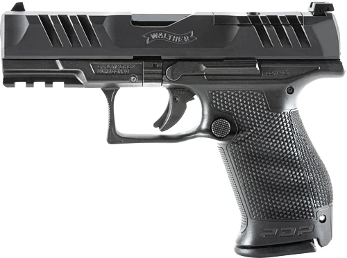 Walther PDP Compact Optic Ready 9mm 4-inch pistol with black polymer frame
