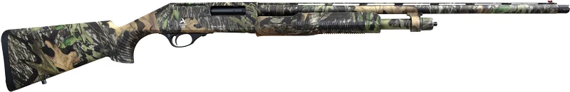AKKAR 620 Sharp Spur 20GA 24-inch ventilated rib shotgun in Mossy Oak camo