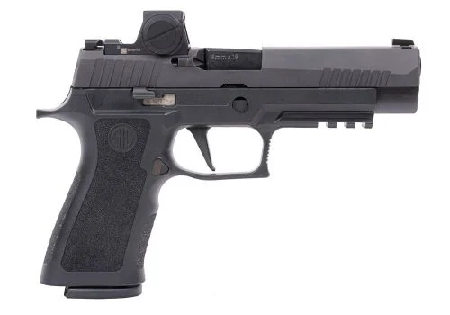 Sig Sauer P320 X full-size 9mm pistol 4.7 inch with ROMEO-RS Pro optic and night sights