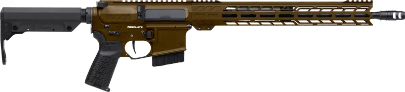 CMMG Resolute MK4 .338 ARC 16.1 inch semi-auto rifle in midnight bronze bi-tone finish