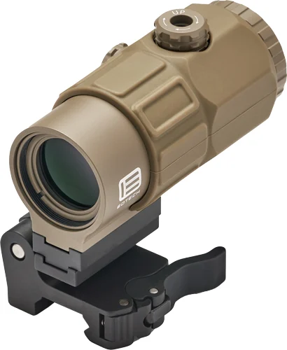 EOTECH G45 5X tan magnifier with STS switch-to-side mount