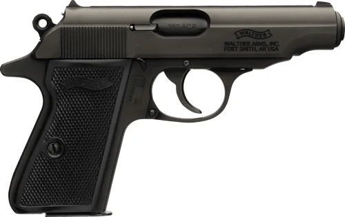 Walther Arms PP Black .380 ACP pistol with two 7-round magazines
