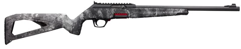 Winchester Wildcat Midnight SR .22 LR 16.5-inch threaded barrel rifle in TrueTimber Midnight camo