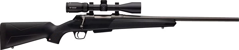 Winchester XPR Compact 6.8 Western rifle with Vortex Crossfire II 3-9x40 scope, black synthetic stock, right hand