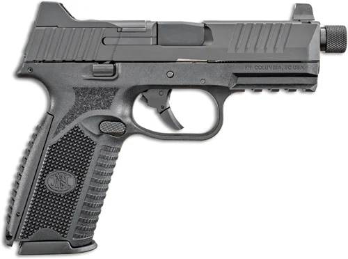 FN 509 Tactical 9mm 4.5" Threaded Barrel Black 17/24rd