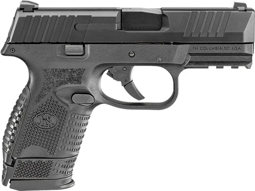 FN 509C Compact 9mm pistol matte black polymer frame 3.7 inch barrel with two magazines