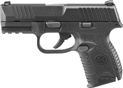FN 509 Compact 9mm pistol, 3.7in barrel, matte black finish