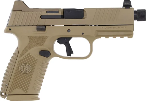 FN 509M Midsize Tactical 9mm FDE 4.5in threaded barrel bundle