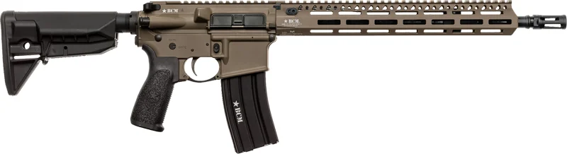 BCM RECCE-14 MCMR AR-15 .223 Rem/5.56 NATO 14.5 in Flat Dark Earth