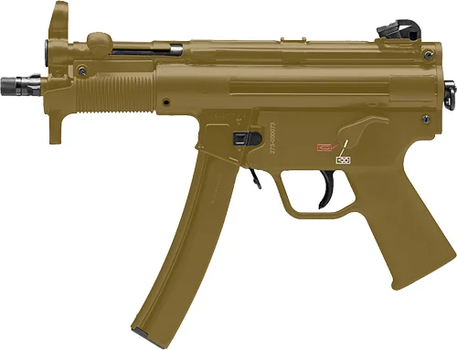 Heckler & Koch SP5K-PDW 9mm RAL8000 Flat Dark Earth semi-auto pistol