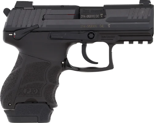 Heckler & Koch P30SKS V3 9mm subcompact pistol 3.27 inch barrel black polymer frame